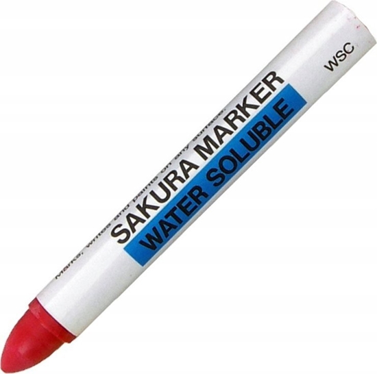 Изображение BRUYNZEEL SAKURA Sakura Watersoluble Crayon Marker zmywalny Red