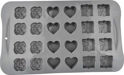 Picture of Brunbeste FOREMKA SILIKONOWA DO CZEKOLADEK LODU PRALIN 24 SZT. BRUNBESTE BB-1544