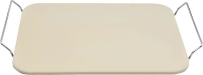 Изображение Brunbeste KAMIE DO PIZZY 38 X 30 CM ZE STOJAKIEM BRUNBESTE BB-2929