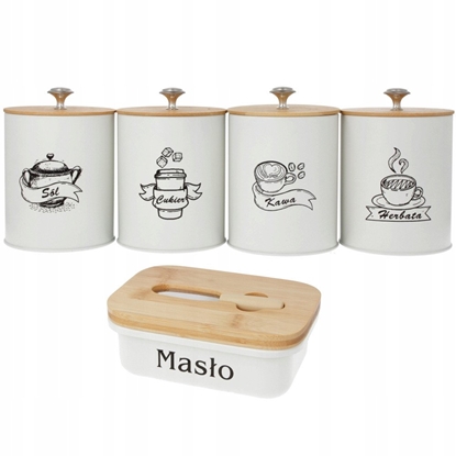 Изображение Brunbeste Komplet 5 pojemników kuchennych (BB-2689)