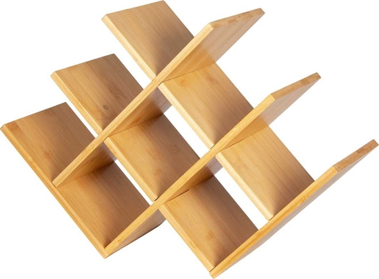 Picture of Brunbeste PÓKA STOJAK BAMBUSOWY NA 8 BUTEK WINA 3804