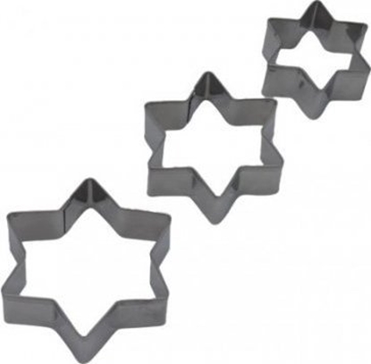 Picture of Brunbeste ZESTAW WYKRAWACZY DO CIASTEK PIERNIKÓW GWIAZDKA 3-ELE BRUNBESTE BB-3036