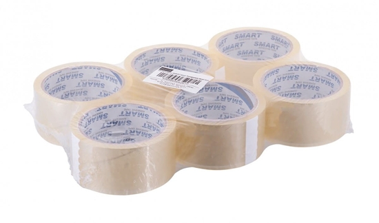 Picture of BSTech Tama SMART Akryl Transparent 48mmx60m 6 szt w zestawie