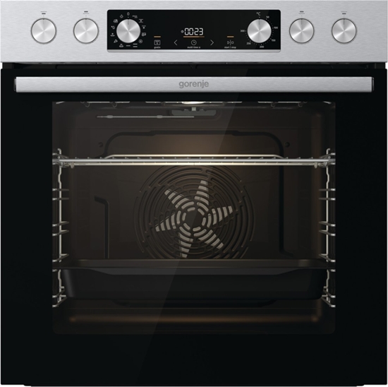 Изображение Built-in oven Gorenje BC6737E02X + hob Gorenje ECD643BSC + telescopic runners 863768