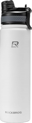 Picture of RockBros Butelka bidon termiczny rowerowy na napoje 620 ml - biay Butelka bidon termiczny rowerowy na napoje 620 ml - biay