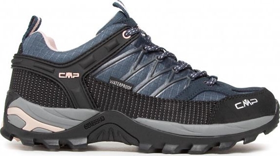 Изображение Buty trekkingowe damskie CMP Rigel Low Wmn Trekking Shoe Wp Asphalt-Antracite-Rose r. 37