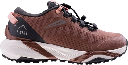 Изображение Buty trekkingowe damskie Elbrus Damskie buty Elbrus FAREN WP GR WO'S dark rose/asphalt/peach amber rozmiar 37