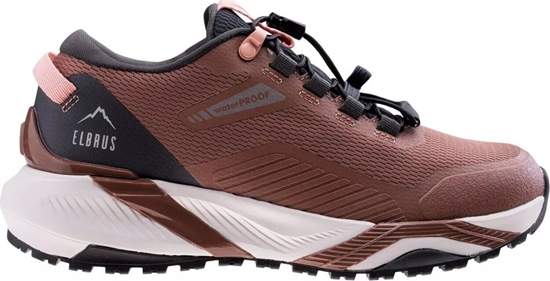 Изображение Buty trekkingowe damskie Elbrus Damskie buty Elbrus FAREN WP GR WO'S dark rose/asphalt/peach amber rozmiar 37