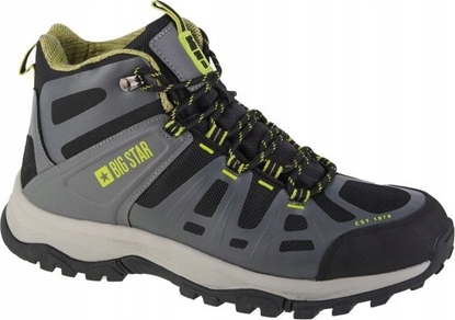 Picture of Buty trekkingowe mskie Big Star Big Star Trekking Shoes KK174098 szary 43