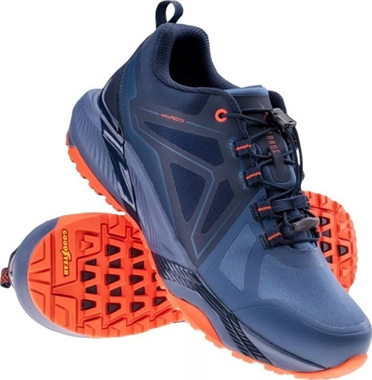 Picture of Buty trekkingowe mskie Elbrus Mskie buty Elbrus OMELIO WP GR M000212303 dress blues/dark denim/tangerine tango rozmiar 44