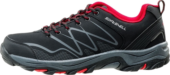 Picture of Buty trekkingowe mskie Martes czerwone czarne r. 43