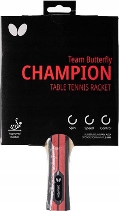 Attēls no Butterfly Paletka Rakietka do Tenisa Stoowego Ping Pong Team BUTTERFLY Champion