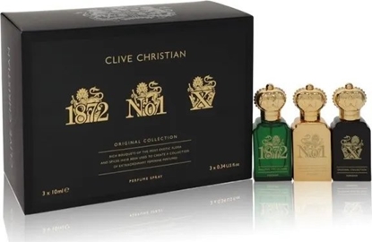 Picture of Bvlgari Clive Christian X    Travel Set Includes Clive Christian 1872 Feminine  Clive Christian No 1 Feminine  Clive Christian X Feminine All In  34 Oz Pure Perfume Sprays for Women Gift Set