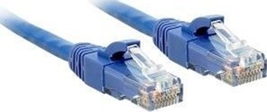 Picture of CABLE CAT6 U/UTP 0.5M/BLUE 48016 LINDY