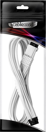 Изображение CableMod CableMod PRO ModMesh RT 12VHPWR PCIe Kabel ASUS/Seasonic/Phanteks - 60cmn, weiß