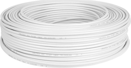 Picture of Cabletech Kabel CABLETECH TV-SAT CU + podwójny ekran 150m/k.