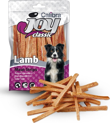 Attēls no Calibra CALIBRA JOY DOG - lamb strips - przy dla psa 80g