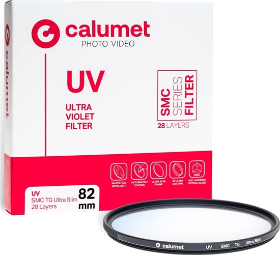 Picture of Calumet Filtr UV SMC TG 82 mm Ultra Slim 28 Layers