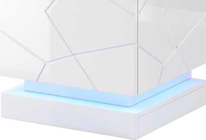 Attēls no Cama Meble Owietlenie szafka nocna QIU 2szt. niebieskie