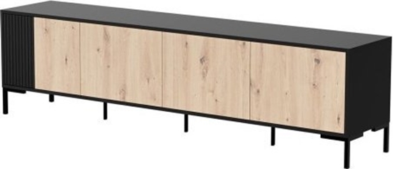 Picture of Cama Meble Szafka RTV MERCI 200x40x54 czarny/db artisan