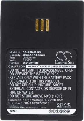 Picture of Cameron Sino Akumulator Bateria 5530000102 L30250-f600-c325 660190/1a Do Siemens Ascom Aastra Innovaphone Unify Openstage / Cs-asm620cl