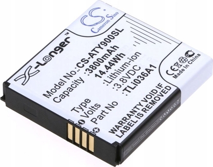 Attēls no Cameron Sino Akumulator Bateria Typ Tli036a1 Do Alcatel One Touch Link Y900 Y900nb 4g+ Lte Y901nb / Cs-aty900sl