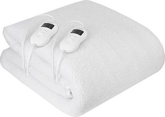 Picture of Camry | Electirc heating under-blanket with timer | CR 7421 | Number of heating levels 5 | Number of persons 2 | Washable | Remote control | Syntetic wood | 2 x 60 W | White