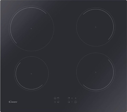 Picture of Candy Idea CI642C/E14U Black Built-in 60 cm Zone induction hob 4 zone(s)