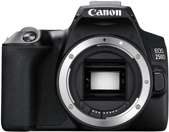 Изображение Canon EOS 250D SLR Camera Body 24.1 MP CMOS 6000 x 4000 pixels Black