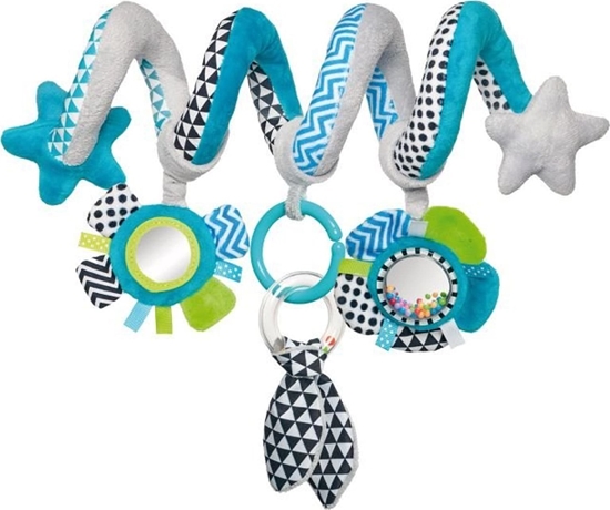 Picture of Canpol BABIES interaktyvus lovels/ veimlio aislas spiral Zig Zag, 68/063_blu