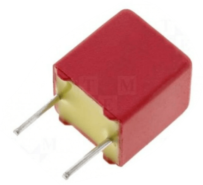 Picture of Capacitor: polypropylene; 3.3nF; 5mm; ±2.5%; 5.5x7x7.2mm; 1kV/?s