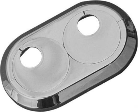 Picture of Capricorn Rozetka maskujca podwójna srebrna 18mm(DWZ)