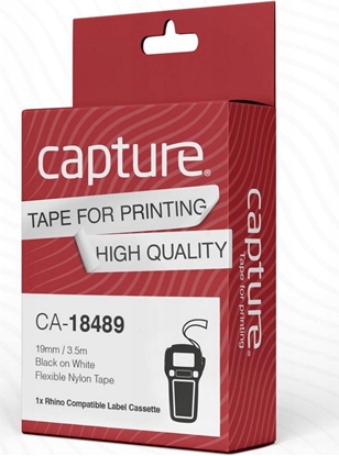 Изображение Capture Capture CA-18489 etykiet do nadruku Czarny, Biay