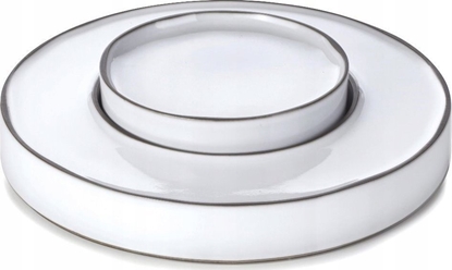 Picture of CARACTERE talerz prezentacyjny Biaa Chmura