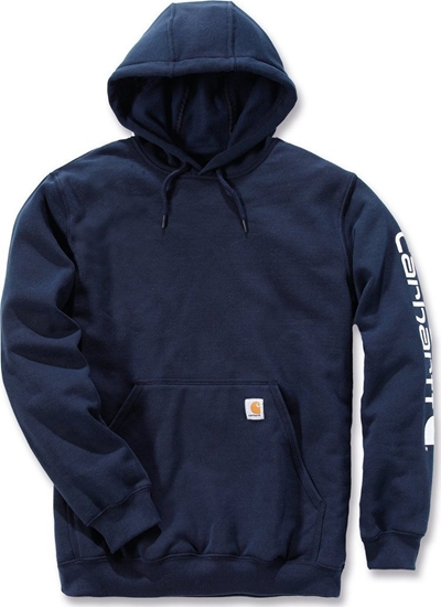 Picture of Carhartt Bluza Carhartt Midweight Signature Logo New Navy