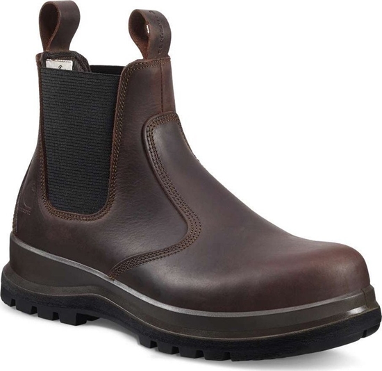 Изображение Carhartt Buty Carhartt Carter Chelsea Boot S3 Dark Brown
