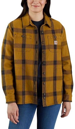 Изображение Carhartt Koszula Damska Carhartt Heav Twill Loose Fi Brown