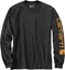 Picture of Carhartt Koszulka Carhartt Heavy Sleeve Logo Carbon Heather