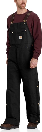 Изображение Carhartt Ocieplane Ogrodniczki Carhartt Firm Duck Black