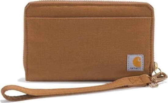 Picture of Carhartt Portfel Carhartt Nylon Duck LayFlat Clutch Brown