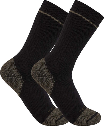 Attēls no Carhartt Skarpety Carhartt Midweight Cotton Blend 2x Black
