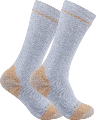 Attēls no Carhartt Skarpety Carhartt Midweight Cotton Blend 2x Grey