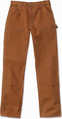 Attēls no Carhartt Spodnie Carhartt Firm Duck Double Front Work Brown