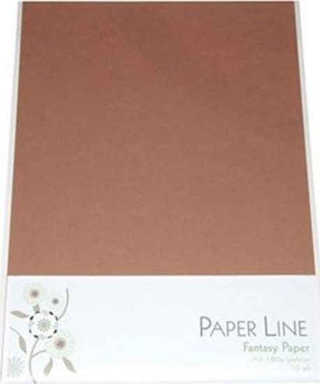 Picture of Carioca Fantasy karton 180g A4 10stk i pakke lysebrun