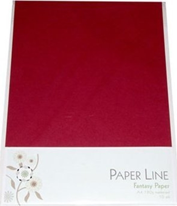 Picture of Carioca Fantasy karton 180g A4 10stk i pakke mørkerød