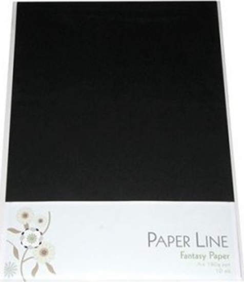 Picture of Carioca Fantasy karton 180g A4 10stk i pakke sort