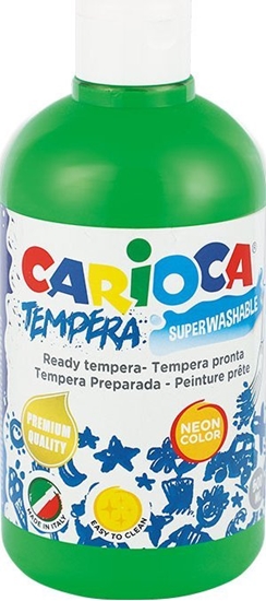 Picture of Carioca Farba tempera Carioca 500ml neon zielona, ZIELONY NEONOWY