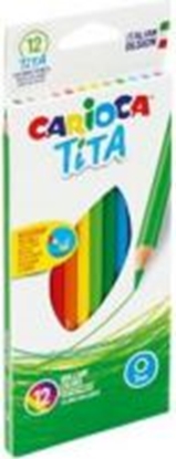 Изображение Carioca Kredki 12 kolorów Tita
