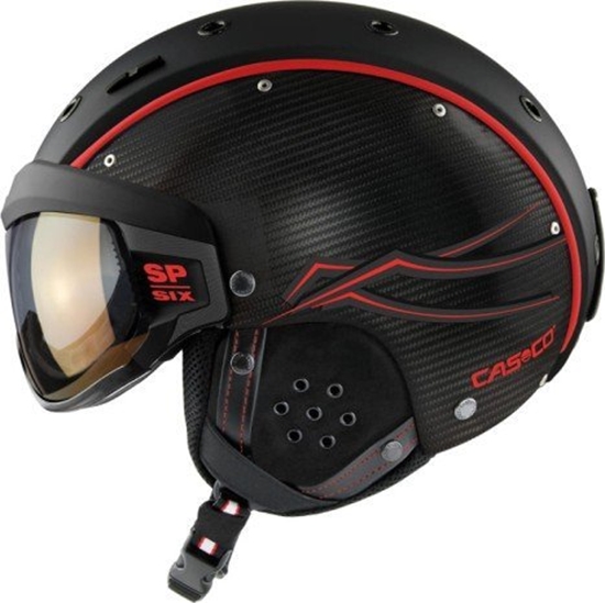 Изображение Casco CASCO KASK  SP-6 Limited Race Carbon black-red M 54-58 cm
