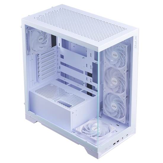 Picture of Case|ADATA|INVADER X BTF|MidiTower|Case product features Transparent panel|ATX|MicroATX|MiniITX|Colour White|INVADERXBTFMT-WHCWW